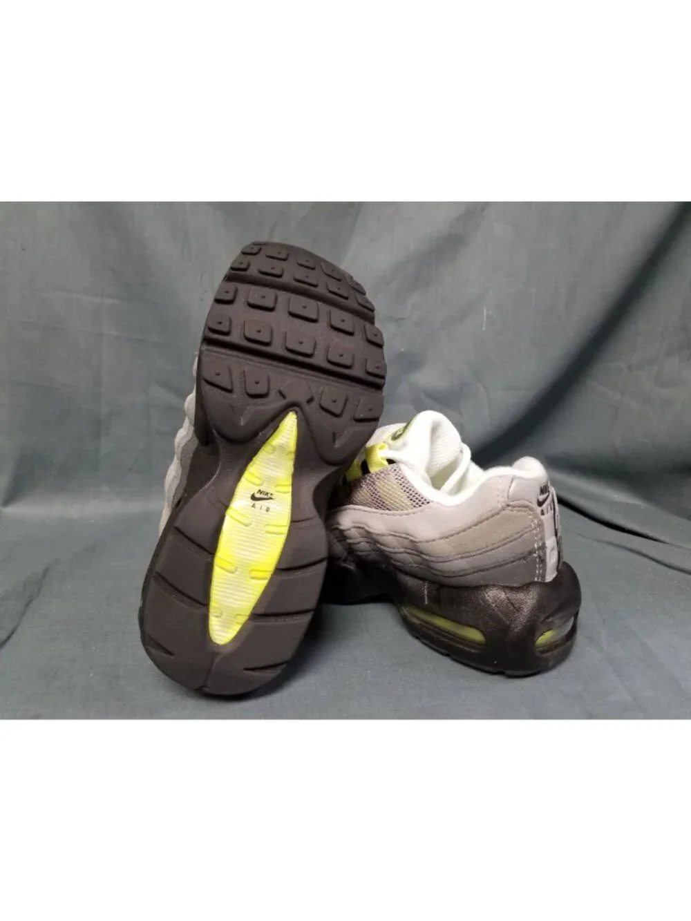 Nike Air Max '95 S (PS) Sneakers Neon Mesh 905461 050 Kids Size 3Y NEW NO BOX!